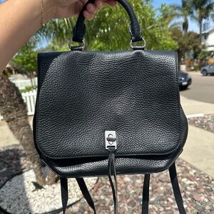 Black Leather Women's Bag
